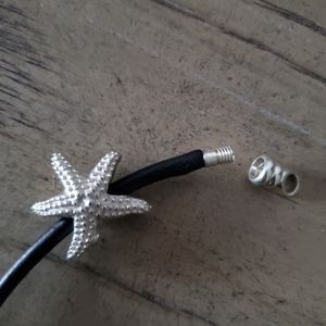 Leather bracelet for charms